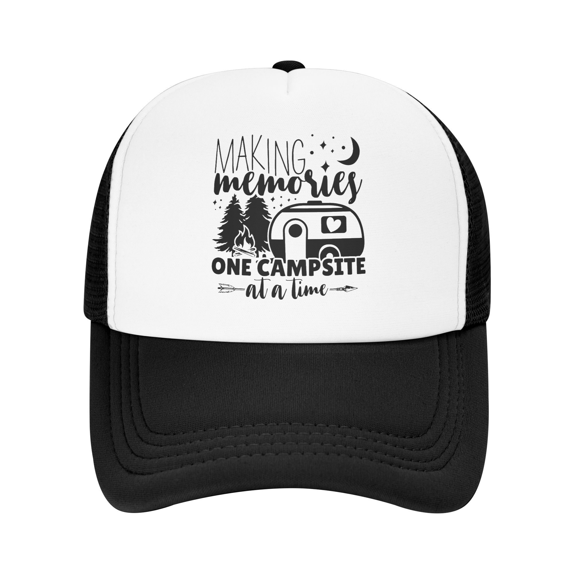 Outdoor Camping Hat - Classic Unisex Adventure Camping Happy Camper