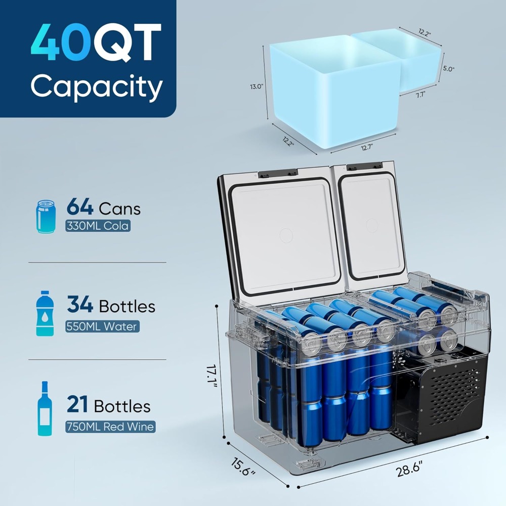 Outdoor Camping Fridge - US Shipping Hot New 12 Volt
