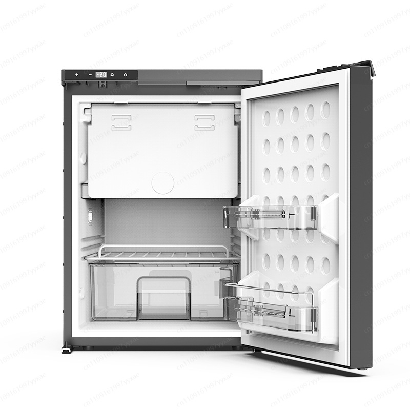 Outdoor Camping Fridge - 12V 24V Compressor Car Refrigerator, Dual