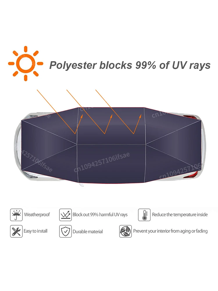 Outdoor Camping Vehicle - NEW Vehicle Canopy Protector Waterproof Automobile