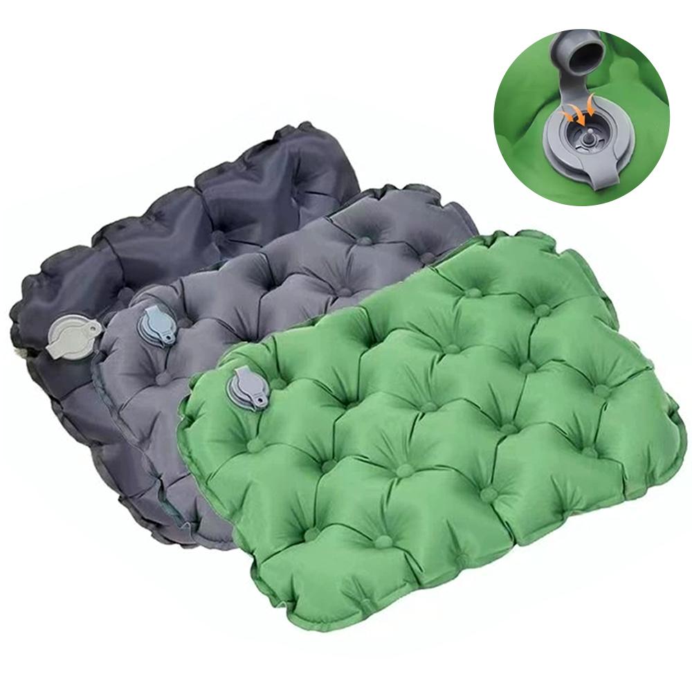 Outdoor Camping Rug - Portable Inflatable Seat Cushion Outdoor Camping