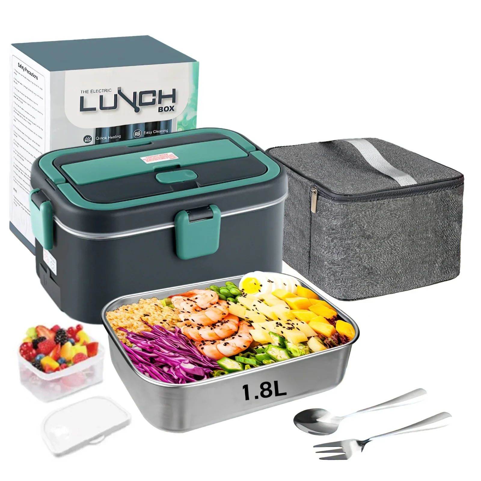 Outdoor Camping Vehicle - Electric Lunch Box Food Warmer 1.8