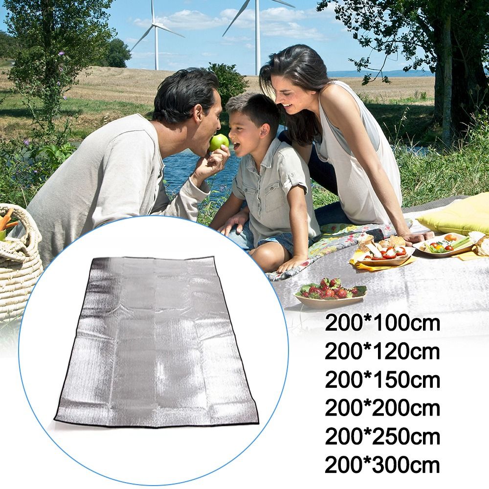 Outdoor Camping Rug - Camping Mat Foam Foil Blanket Aluminum