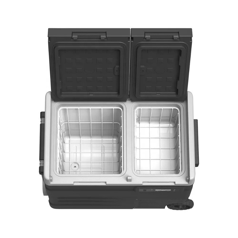Outdoor Camping Fridge - UD45 Double-Door Battery Powered USB Compressor