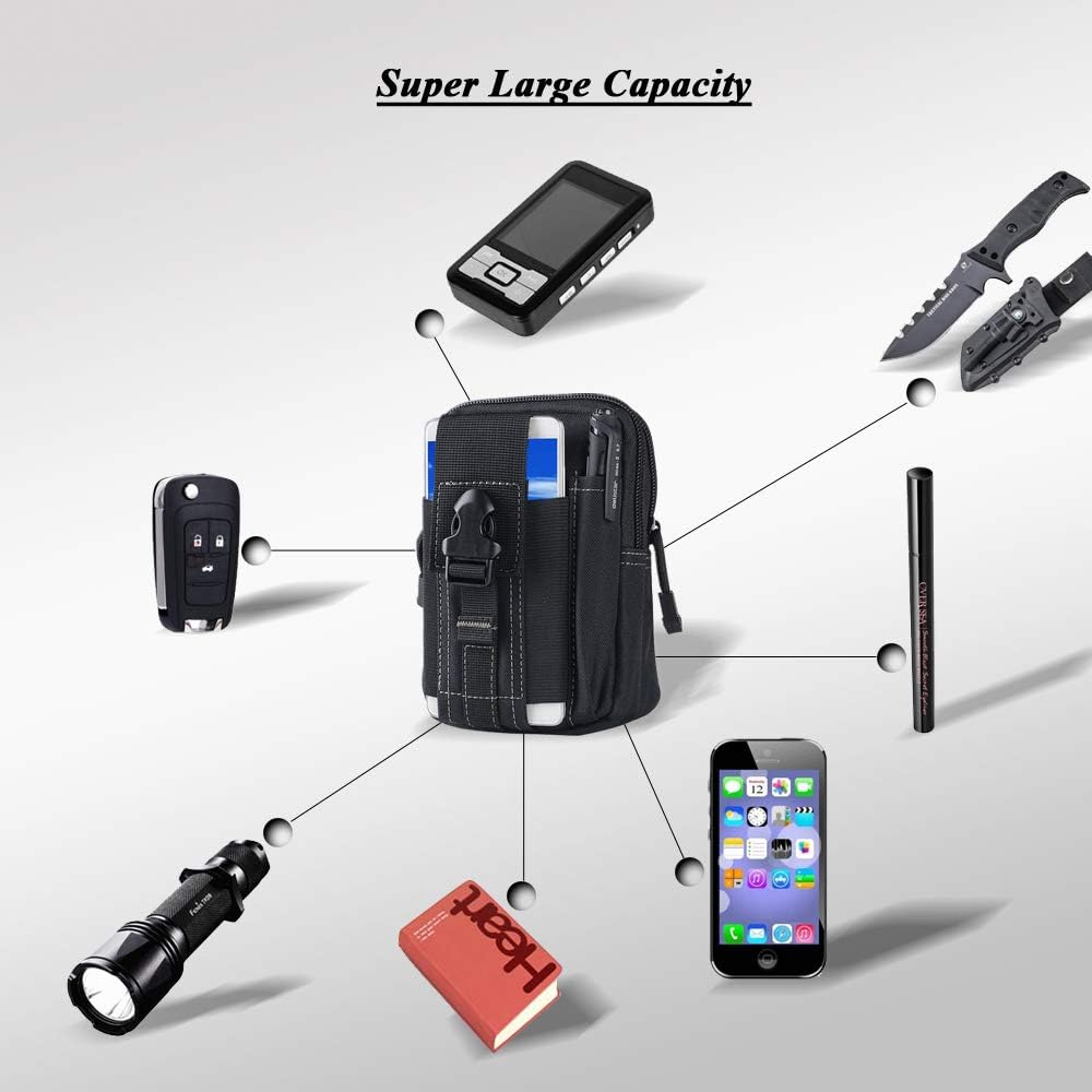 Tactical Molle Belt Pouch Mili - đánh giá và giá Outdoor In Camping