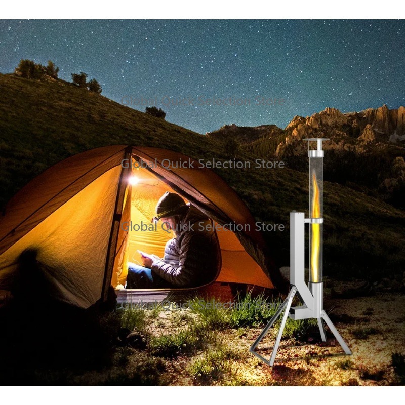 Outside outdoor camping pellet - đánh giá và giá Outdoor Camping Stove