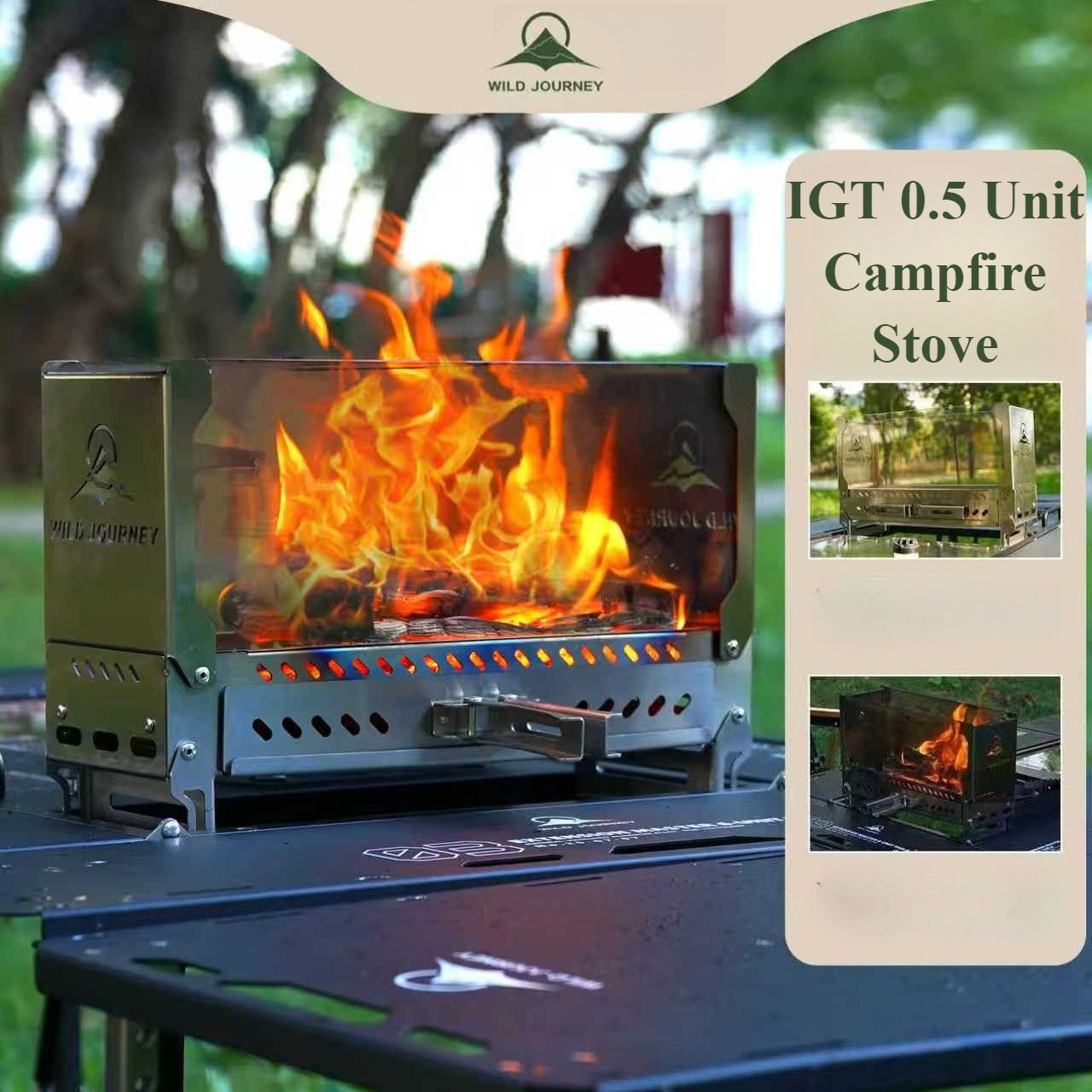 SmiloDon Camping Folding Brazi - đánh giá và giá Outdoor Camping Fire Pit