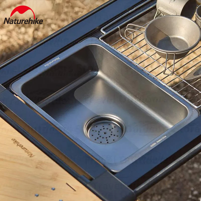 Naturehike Washing Sink Stainl - đánh giá và giá Outdoor Camping Sink