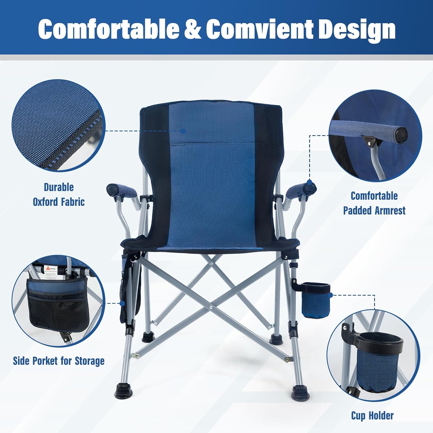 Factory Wholesale Outdoor Port - đánh giá và giá Outdoor Camping Chairs Folding