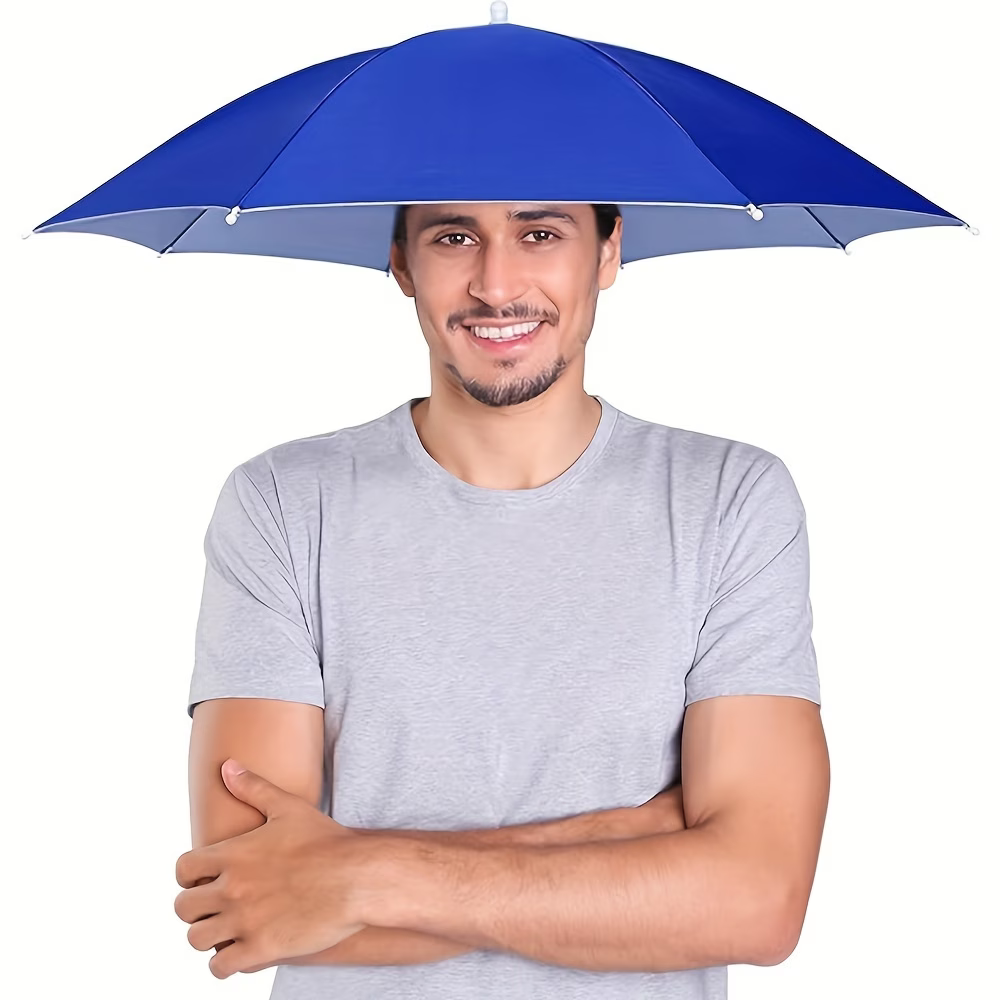 Elastic Headband Umbrella Hat, - đánh giá và giá Outdoor Camping Hat