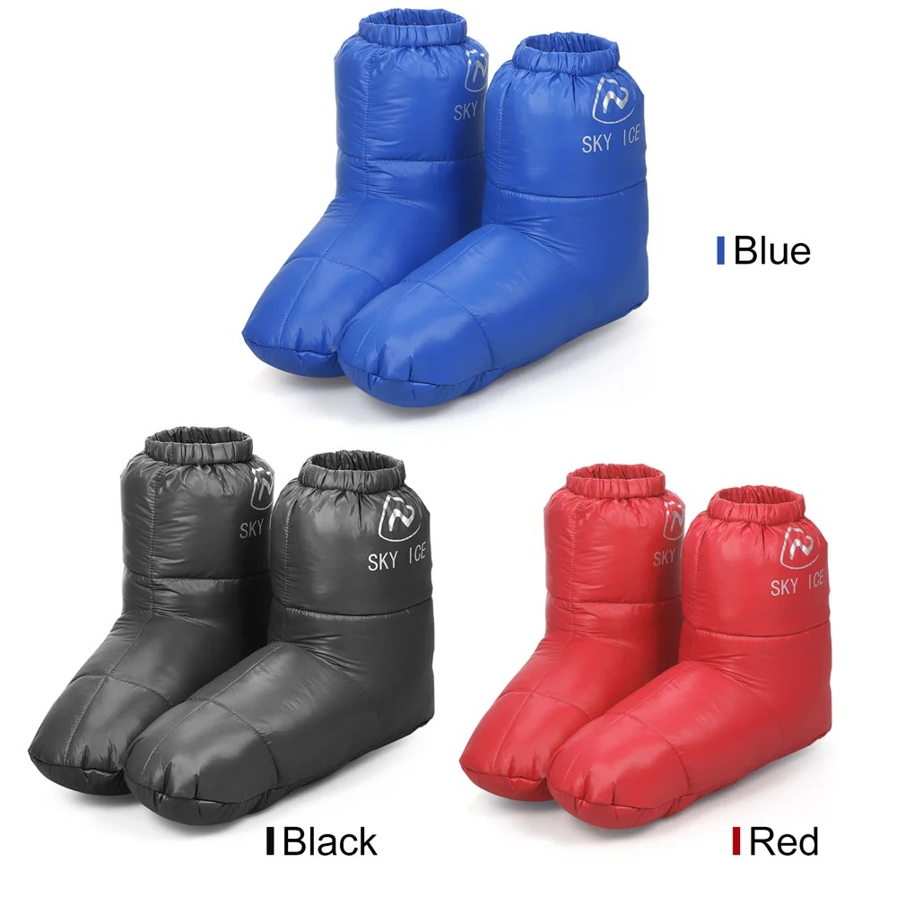 Winter Thermal Down Camping Sl - đánh giá và giá Outdoor Camping Slippers
