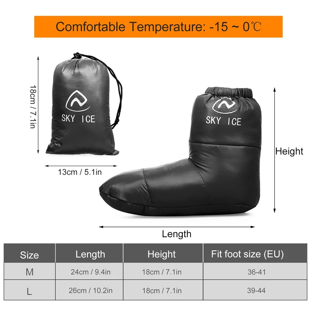 Winter Thermal Down Camping Sl - đánh giá và giá Outdoor Camping Slippers