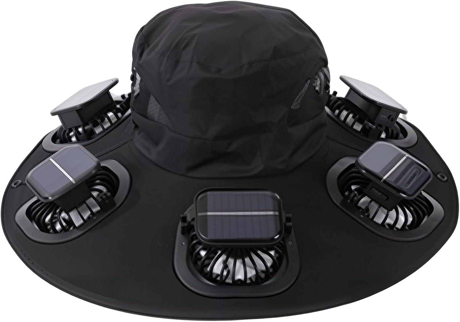 Hot 6 Fans Solar Fan Hat Breat - đánh giá và giá Outdoor Camping Hat