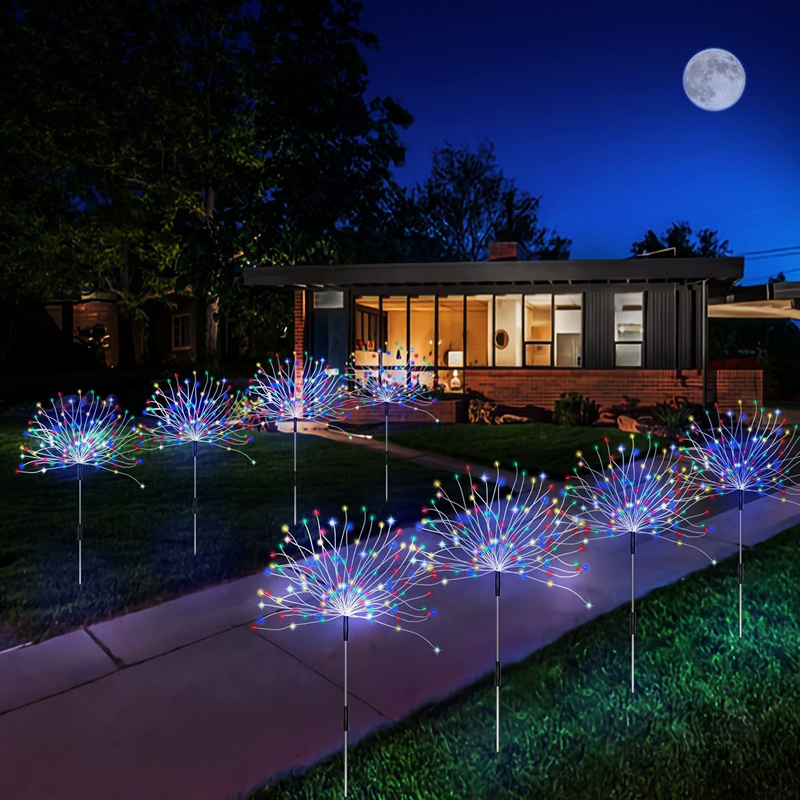 Solar Firework Lights Outdoor  - đánh giá và giá Outdoor Camping Lights String