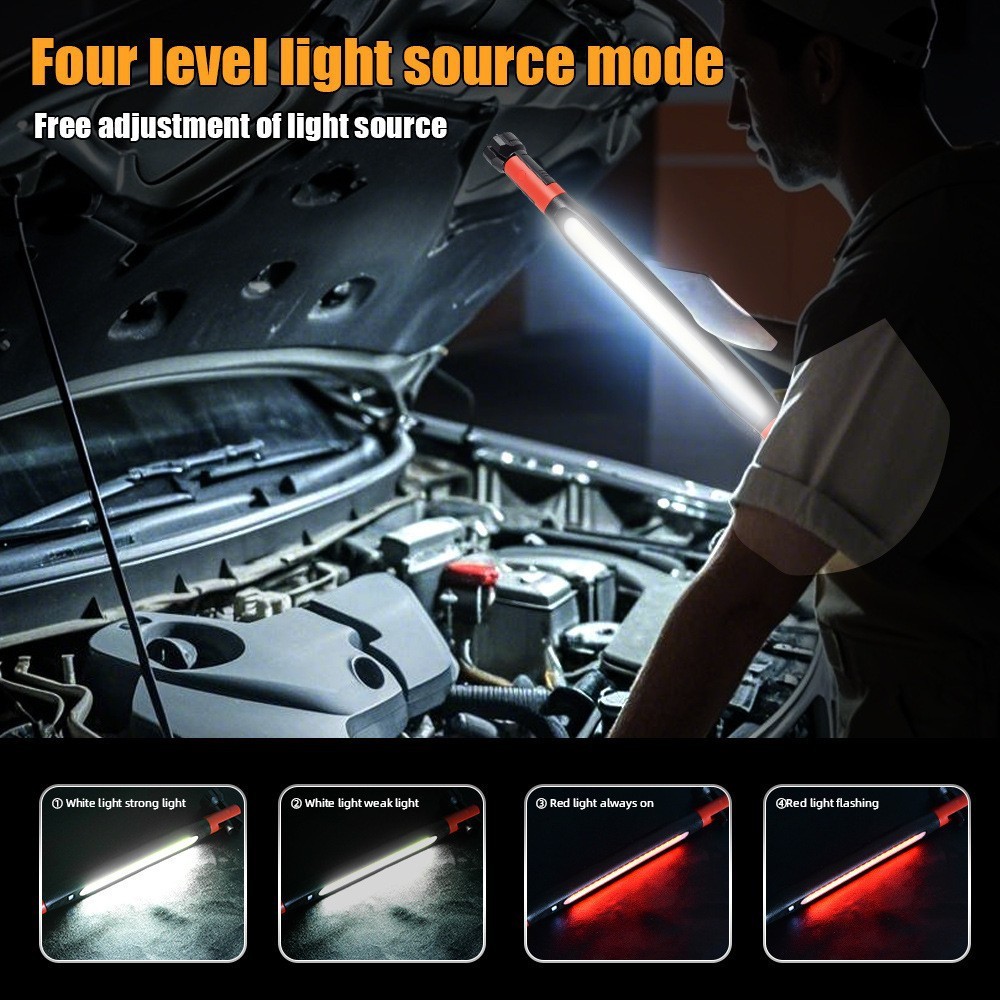 Magnetic LED Work Light Dual T - đánh giá và giá Outdoor Camping Jobs