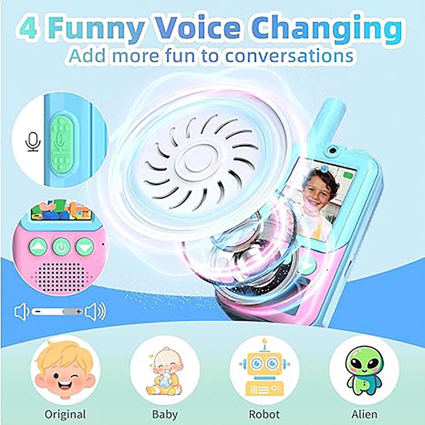Rechargeable Kids Video Walkie - đánh giá và giá Outdoor Camping Videos