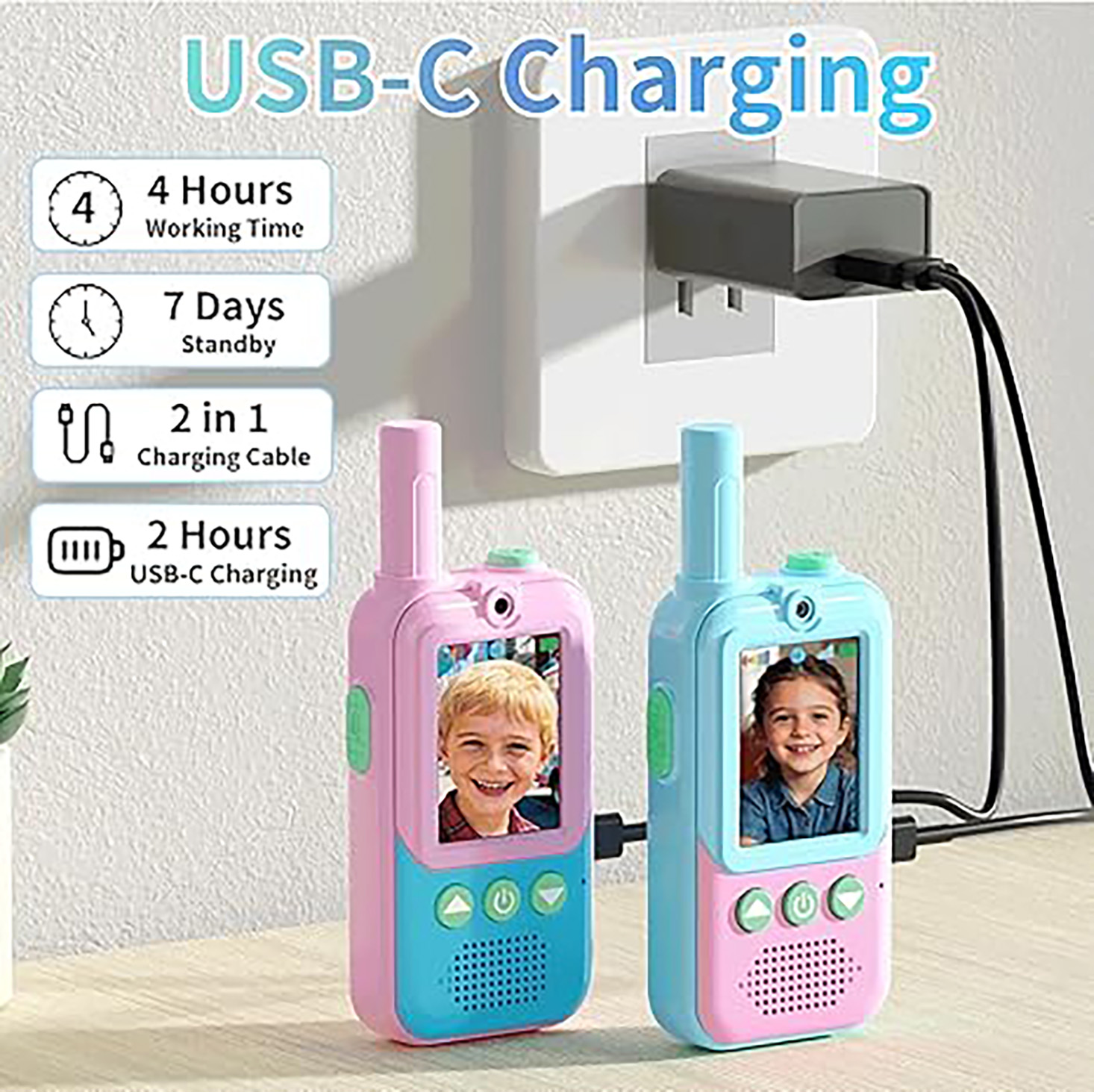 Rechargeable Kids Video Walkie - đánh giá và giá Outdoor Camping Videos