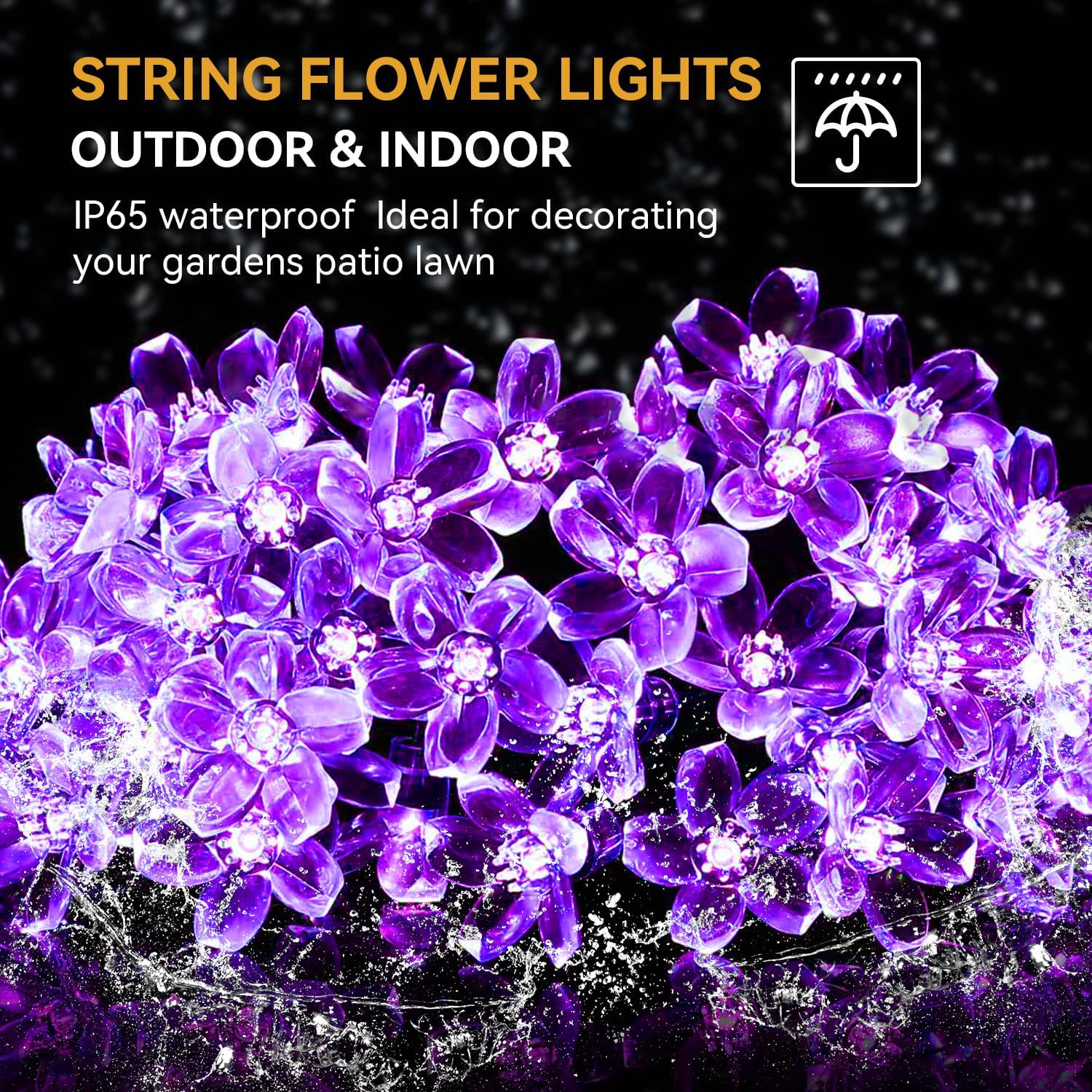 Solar Led String Lights Outdoo - đánh giá và giá Outdoor Camping Lights String