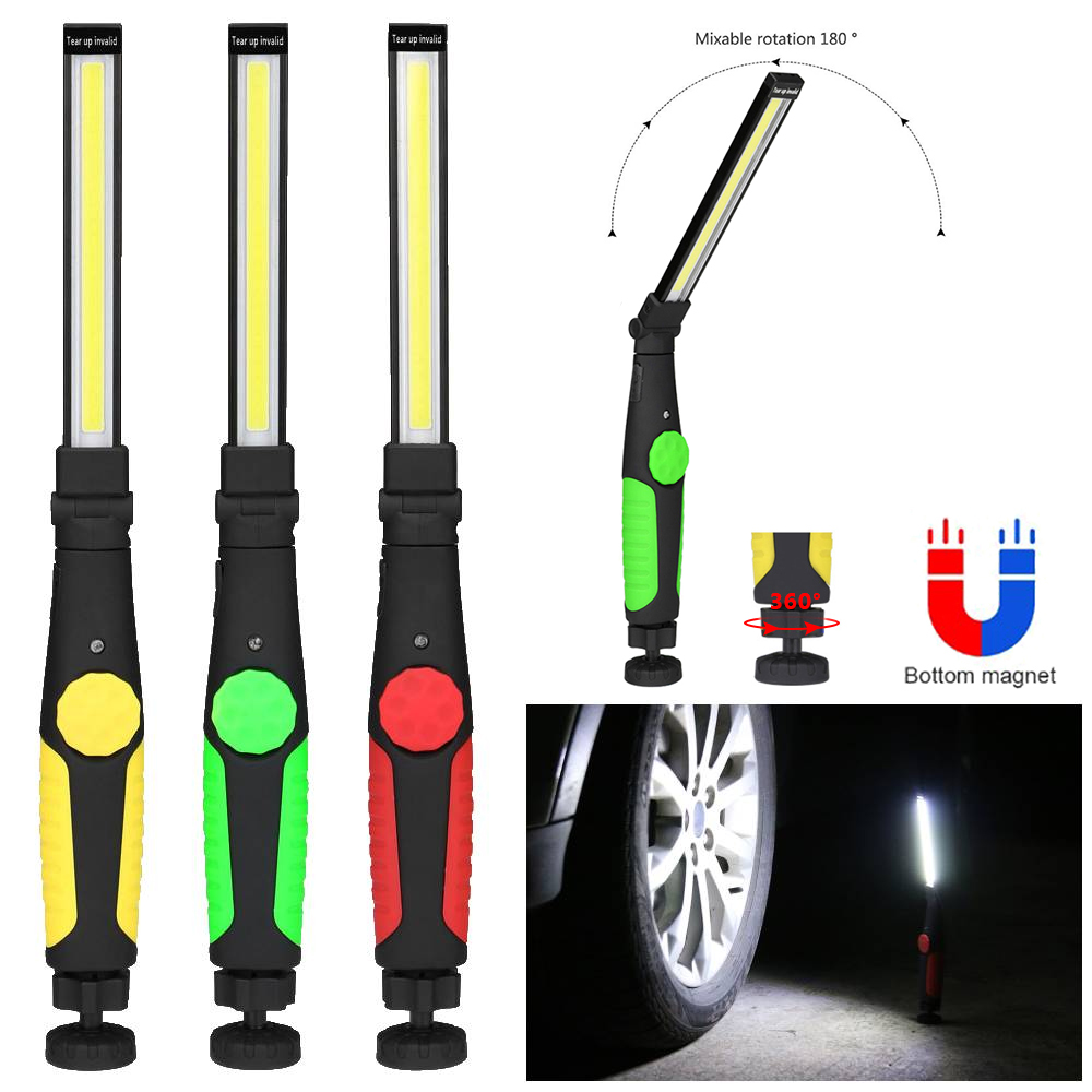 Folding COB Flashlight USB Rec - đánh giá và giá Outdoor Camping Jobs