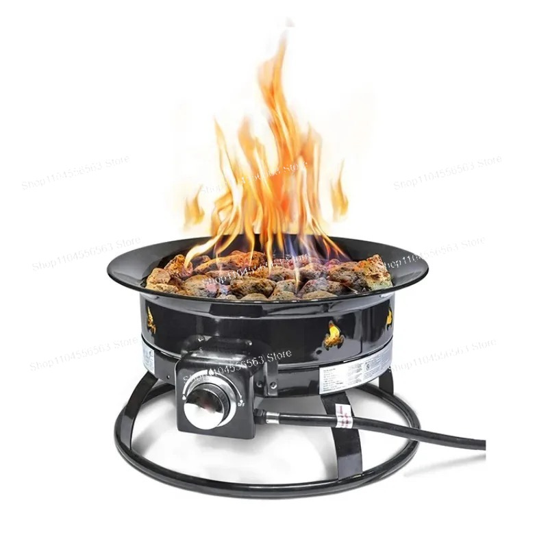 Portable Propane Fire Pit 58,0 - đánh giá và giá Outdoor Camping Fire Pit