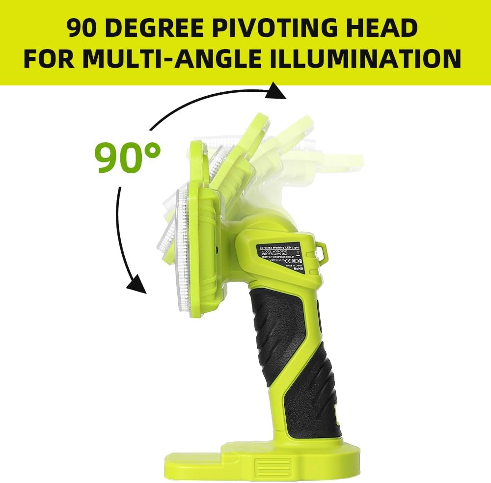 18W 2000LM Cordless LED Flashl - đánh giá và giá Outdoor Camping Jobs
