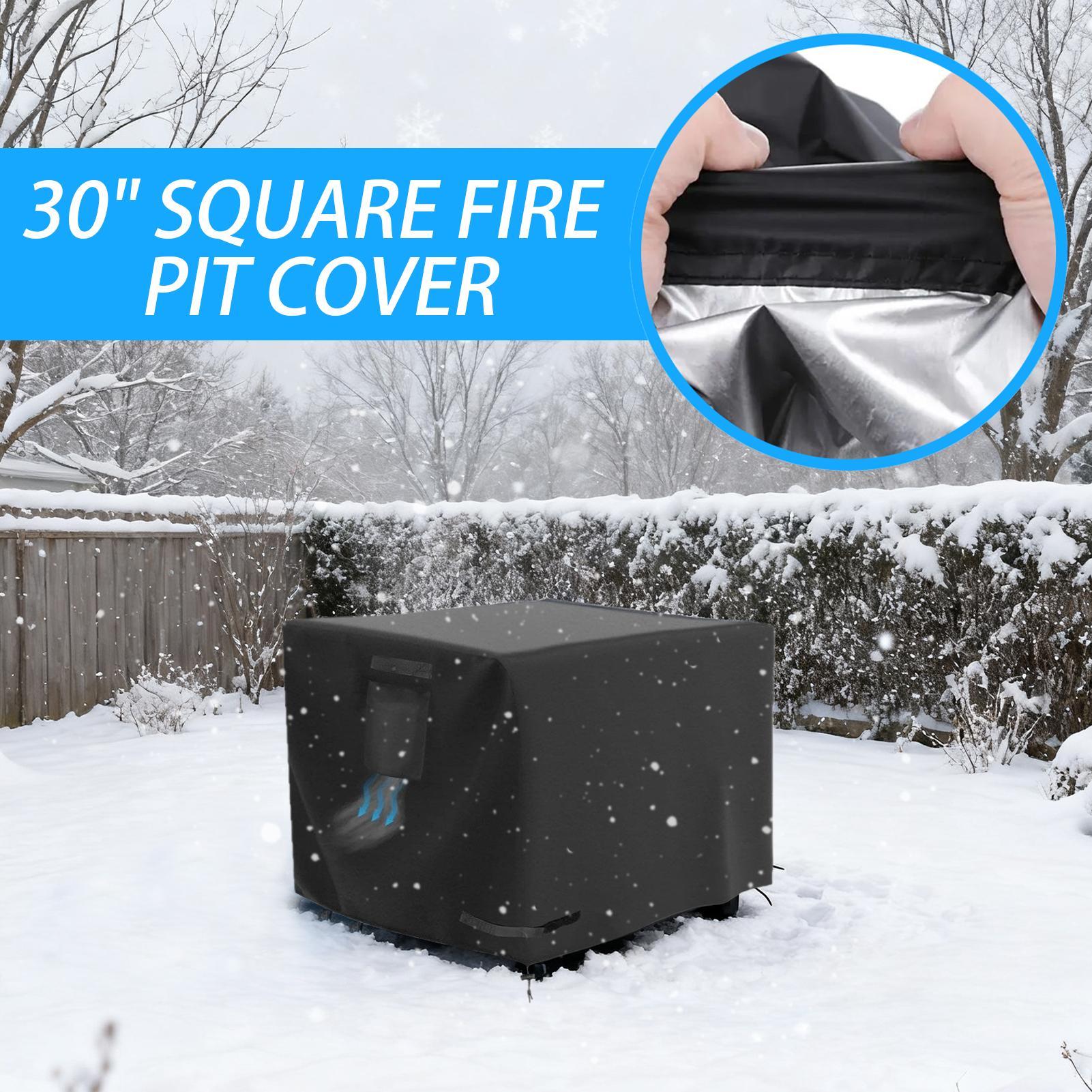 Fire Pit Cover Square 30 Inch  - đánh giá và giá Outdoor Camping Fire Pit