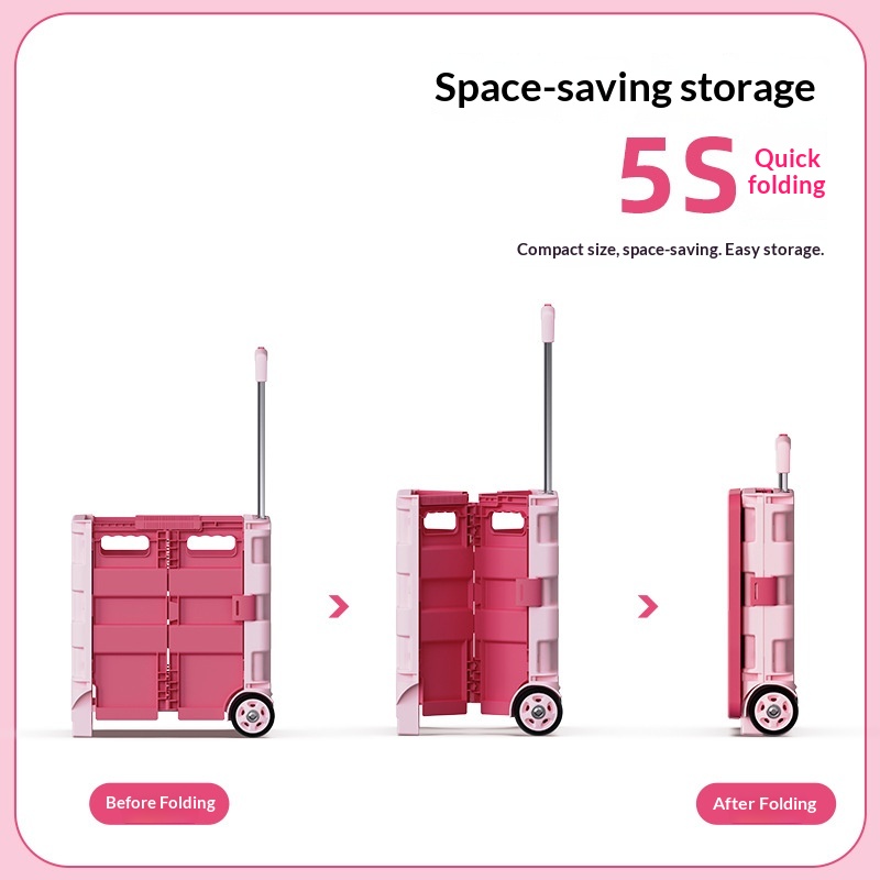Portable Foldable Shopping Tro - đánh giá và giá Outdoor Camping Vehicle