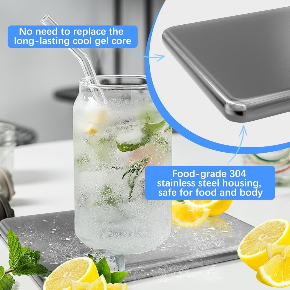 Stainless Steel Ice Pack for C - đánh giá và giá Outdoor Camping Fridge