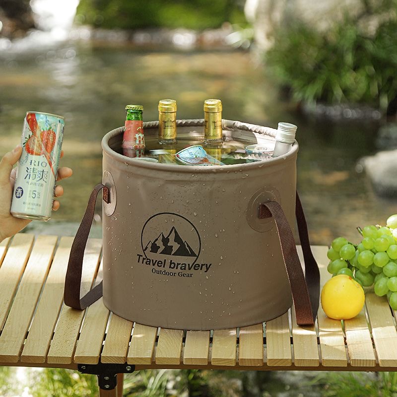 Car Folding Bucket Waterproof  - đánh giá và giá Outdoor Camping Sink