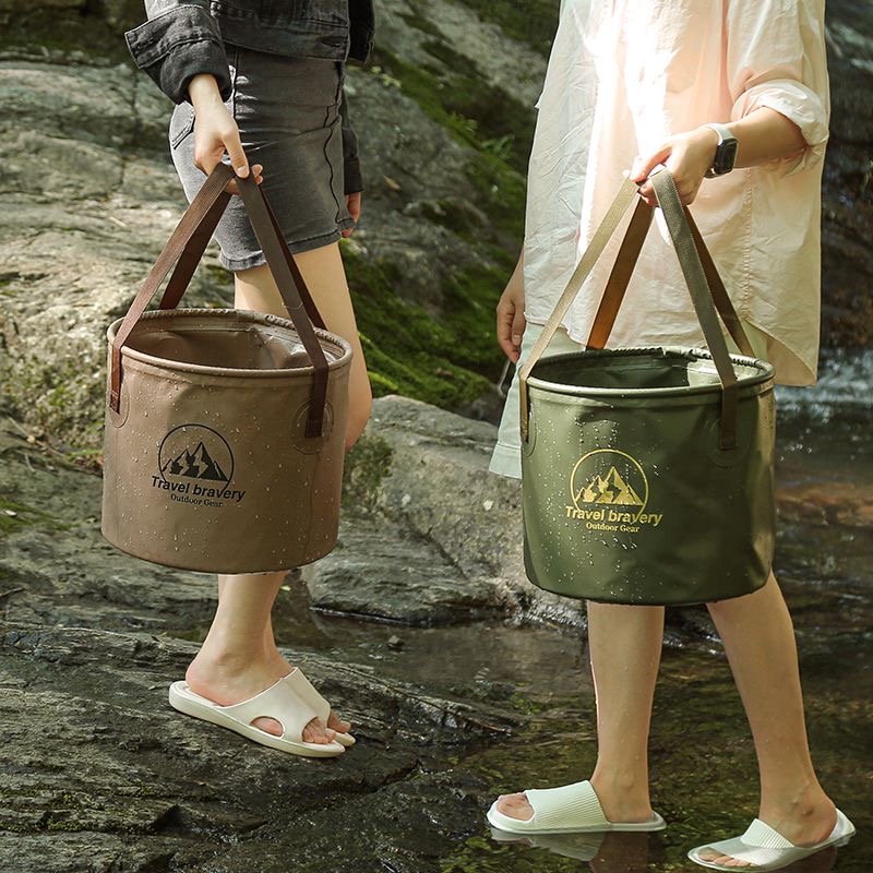 Car Folding Bucket Waterproof  - đánh giá và giá Outdoor Camping Sink