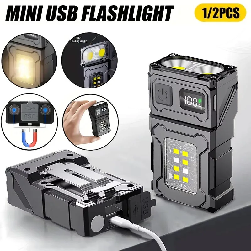 Portable LED COB Flashlight Re - đánh giá và giá Outdoor Camping Hat