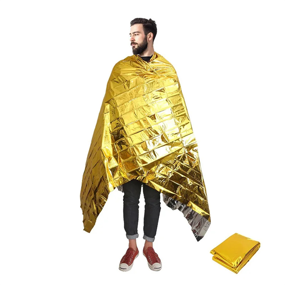 5Pcs Emergency Thermal Blanket - đánh giá và giá Outdoor Camping Rug