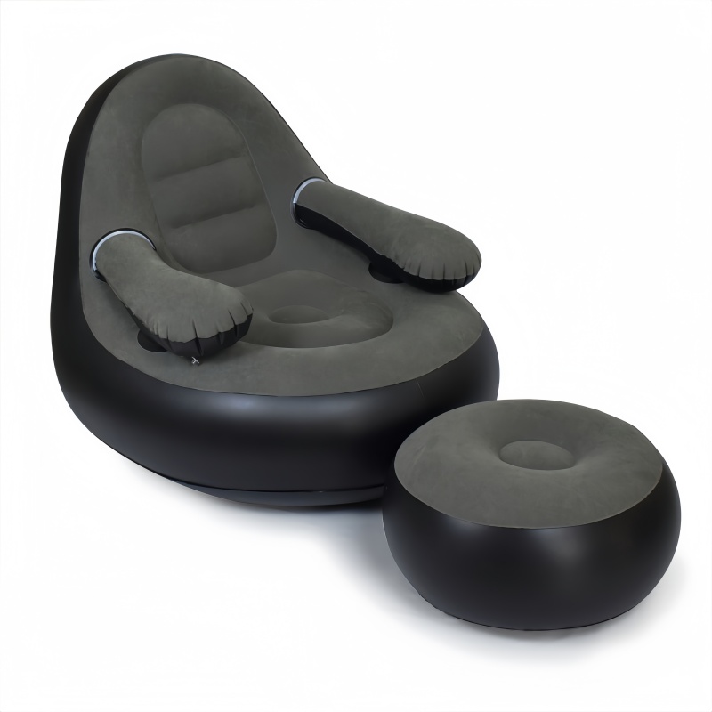 PVC Inflatable Sofa with Armre - đánh giá và giá Outdoor Camping Chairs Folding