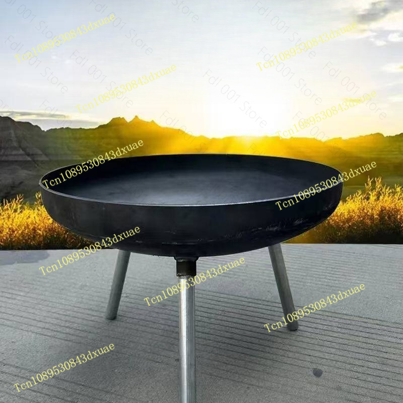 80cm Large Cast Iron Fire Pit  - đánh giá và giá Outdoor Camping Fire Pit