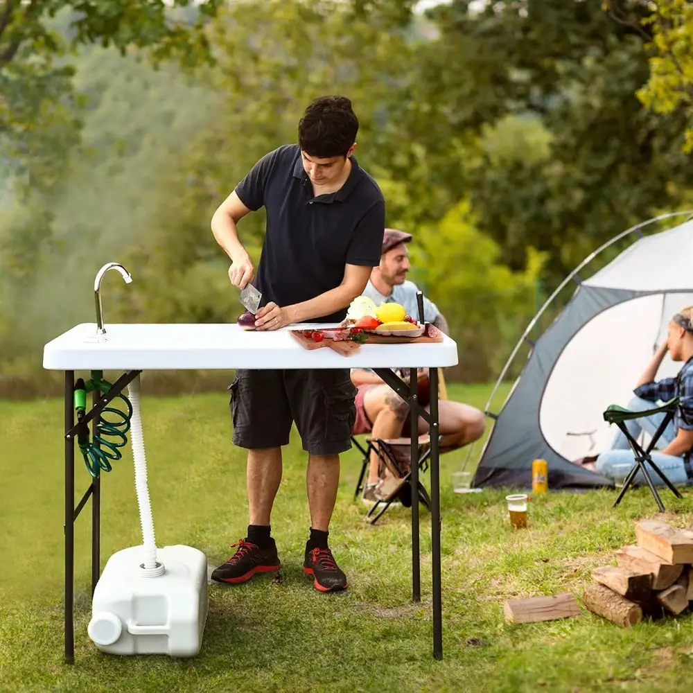 Portable Heavy-Duty Outdoor Ca - đánh giá và giá Outdoor Camping Sink