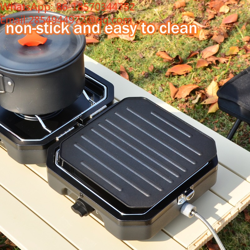 Dual‑Burner Portable Folding G - đánh giá và giá Outdoor Camping Stove