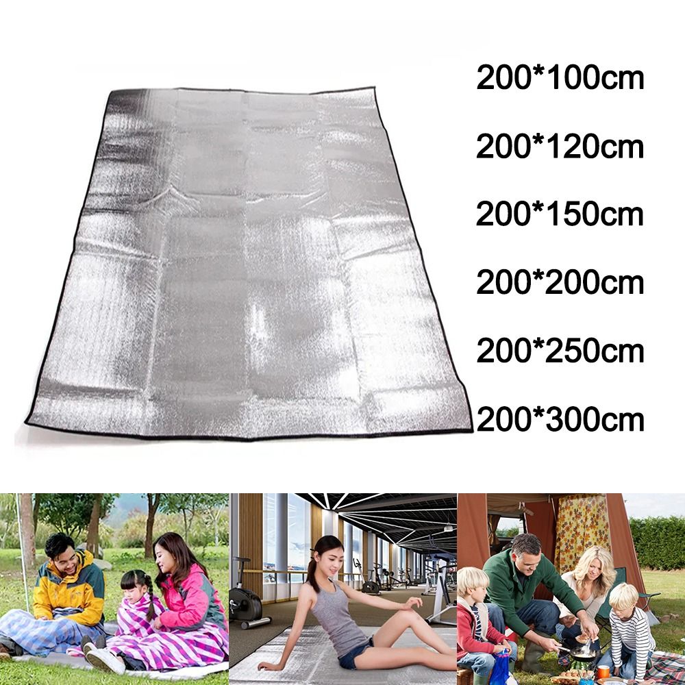 Camping Mat Foam Foil Blanket  - đánh giá và giá Outdoor Camping Rug