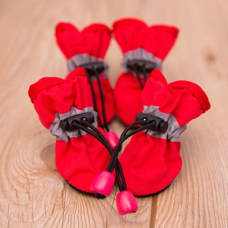 4PCS Small Dog Shoes Hiking Bo - đánh giá và giá Outdoor Camping Slippers