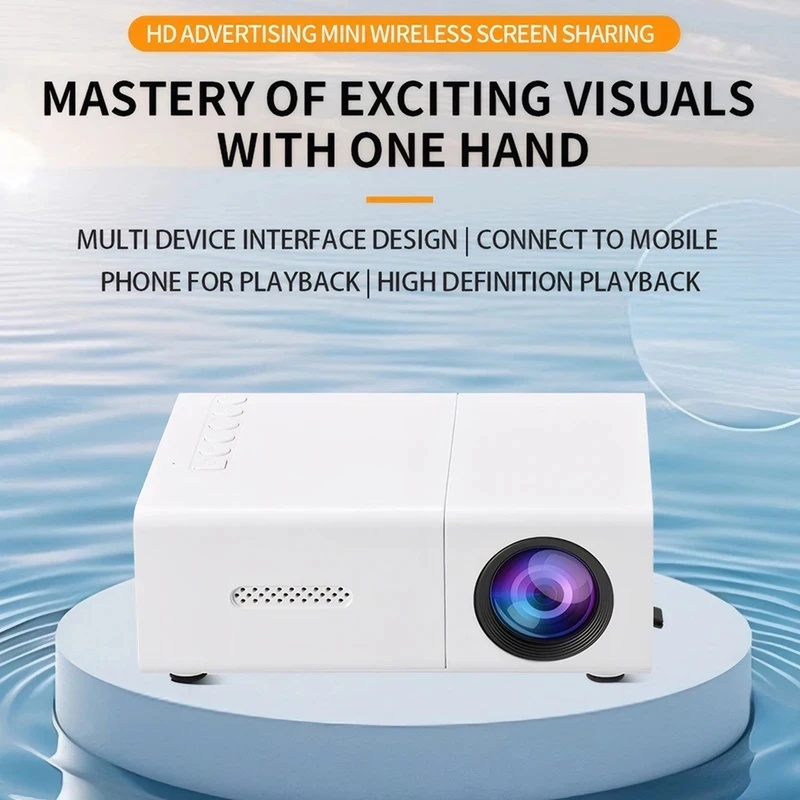 1080P LED Mini Projector with  - đánh giá và giá Outdoor Camping Videos