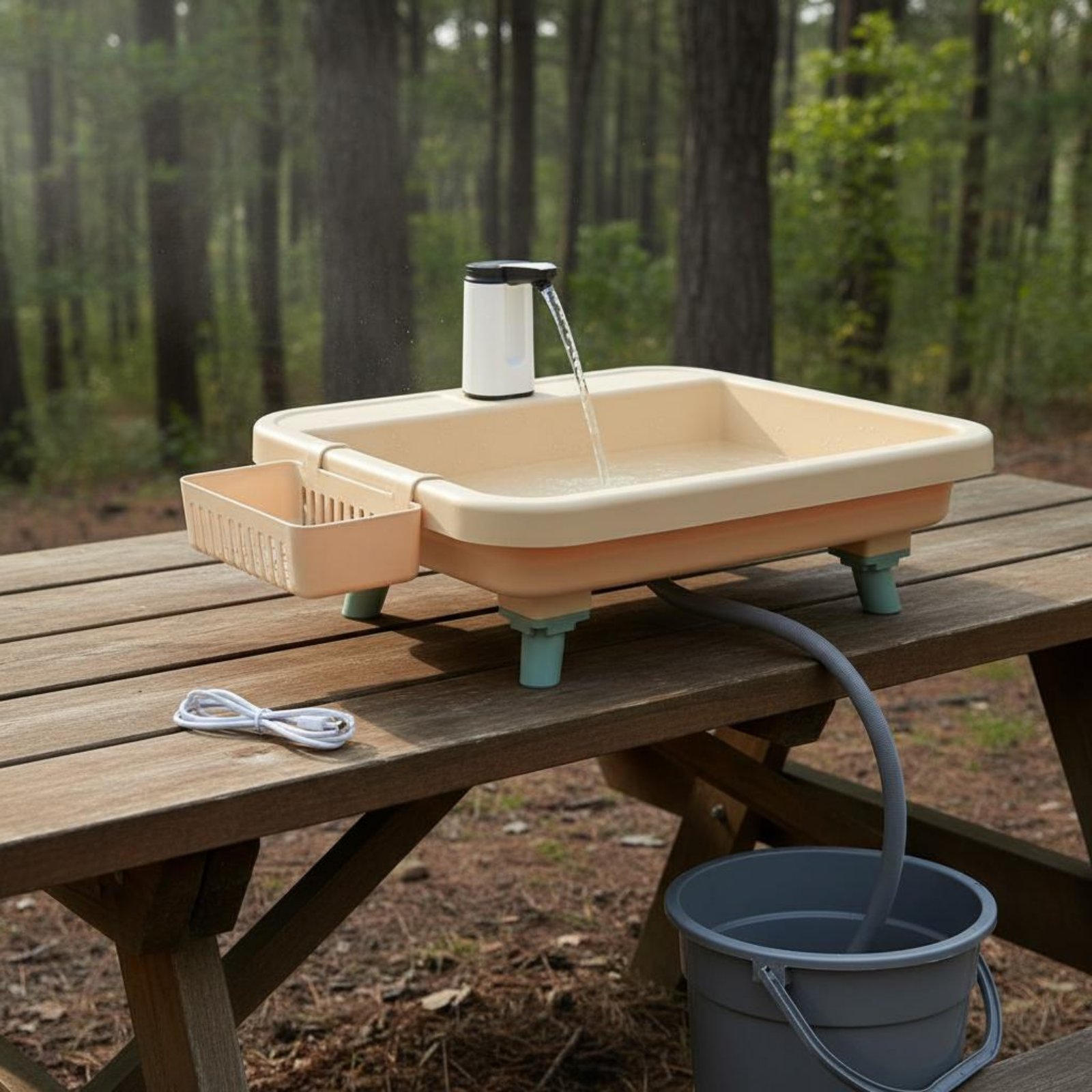 Portable Hand Washing Station  - đánh giá và giá Outdoor In Camping