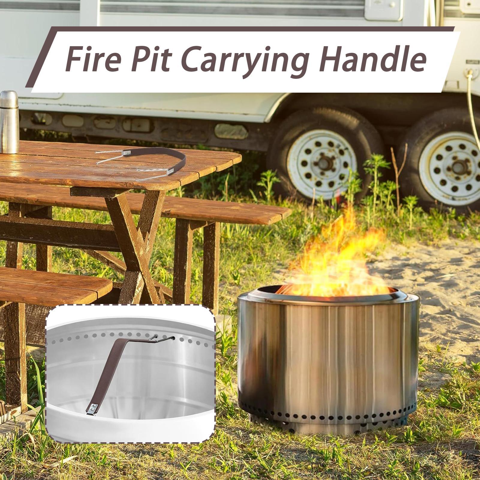 Handle for Fire Pit Lid Fire P - đánh giá và giá Outdoor Camping Fire Pit