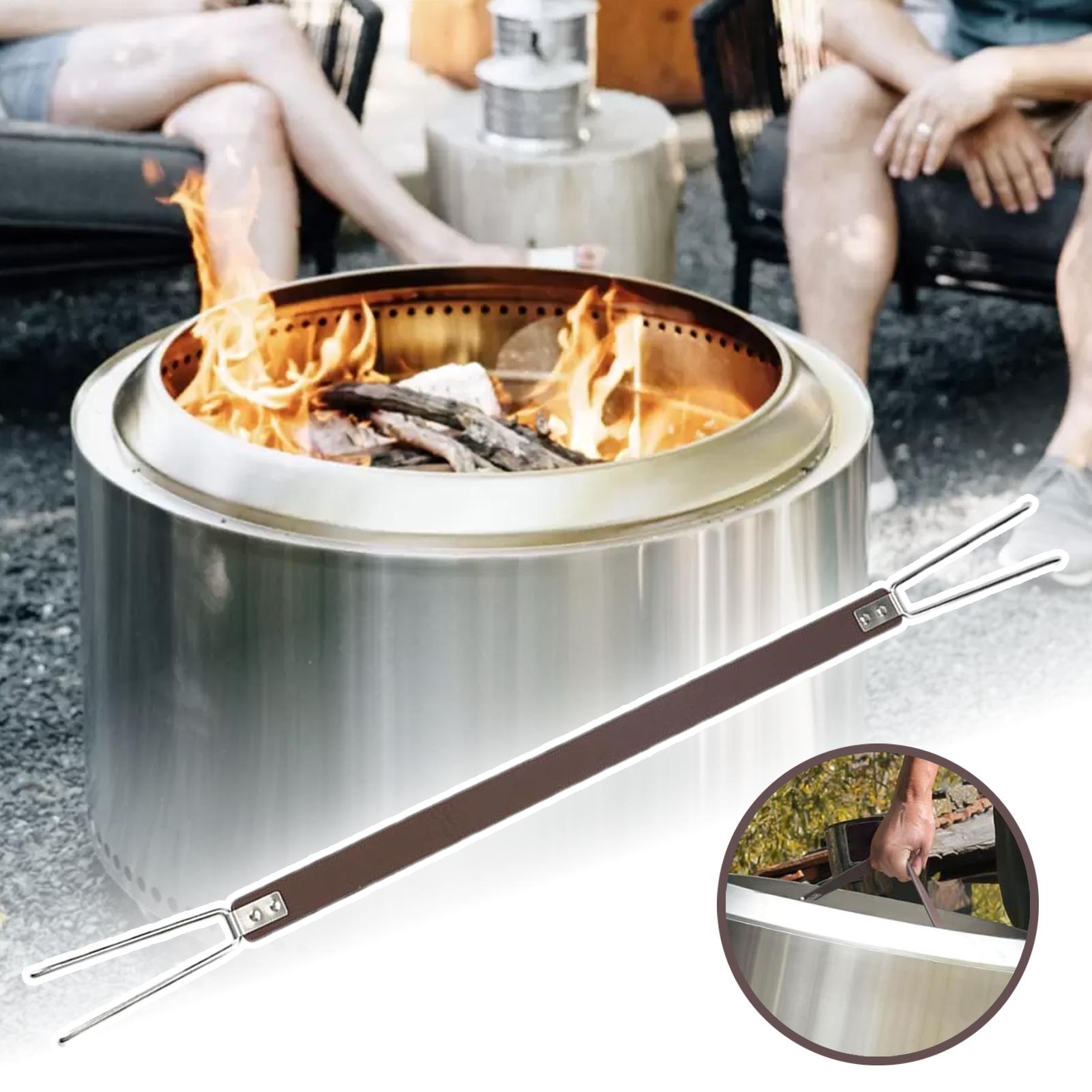 Handle for Fire Pit Lid Fire P - đánh giá và giá Outdoor Camping Fire Pit