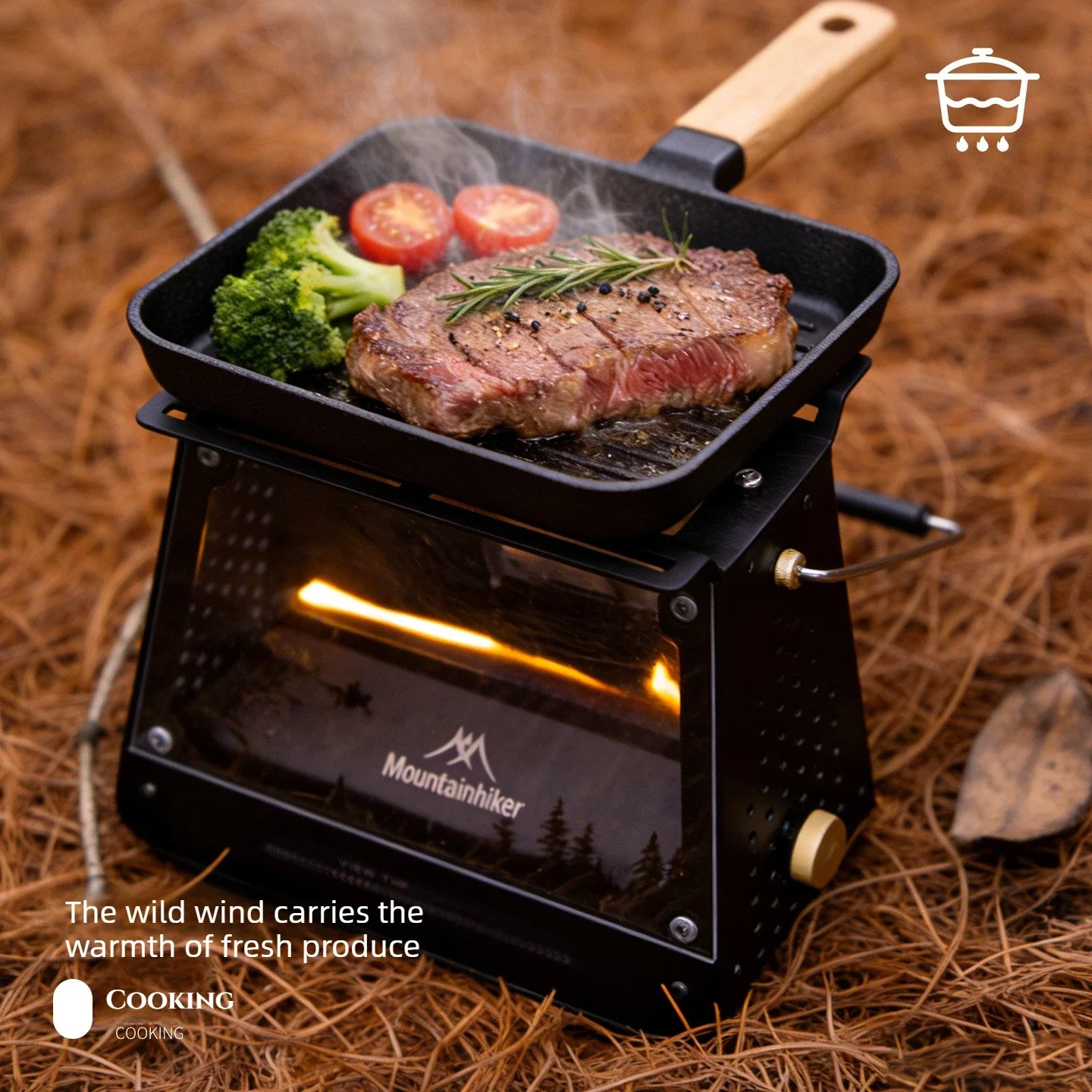 MOUNDAINHIKER Stainless Steel  - đánh giá và giá Outdoor Camping Fire Pit