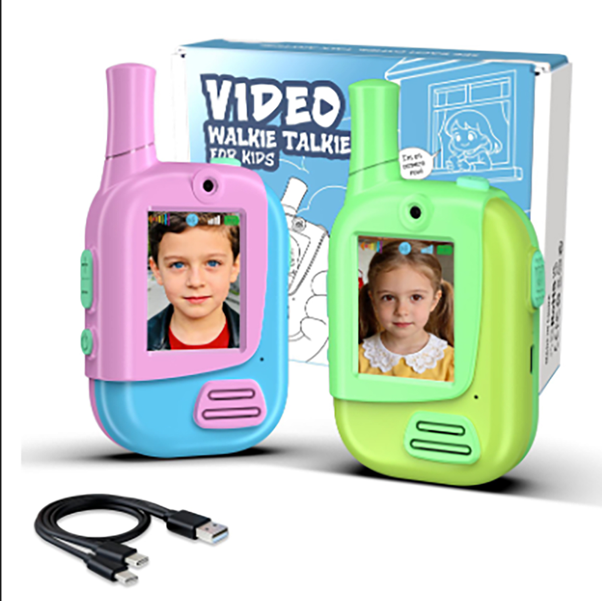 2 Pack Rechargeable Kids Video - đánh giá và giá Outdoor Camping Videos