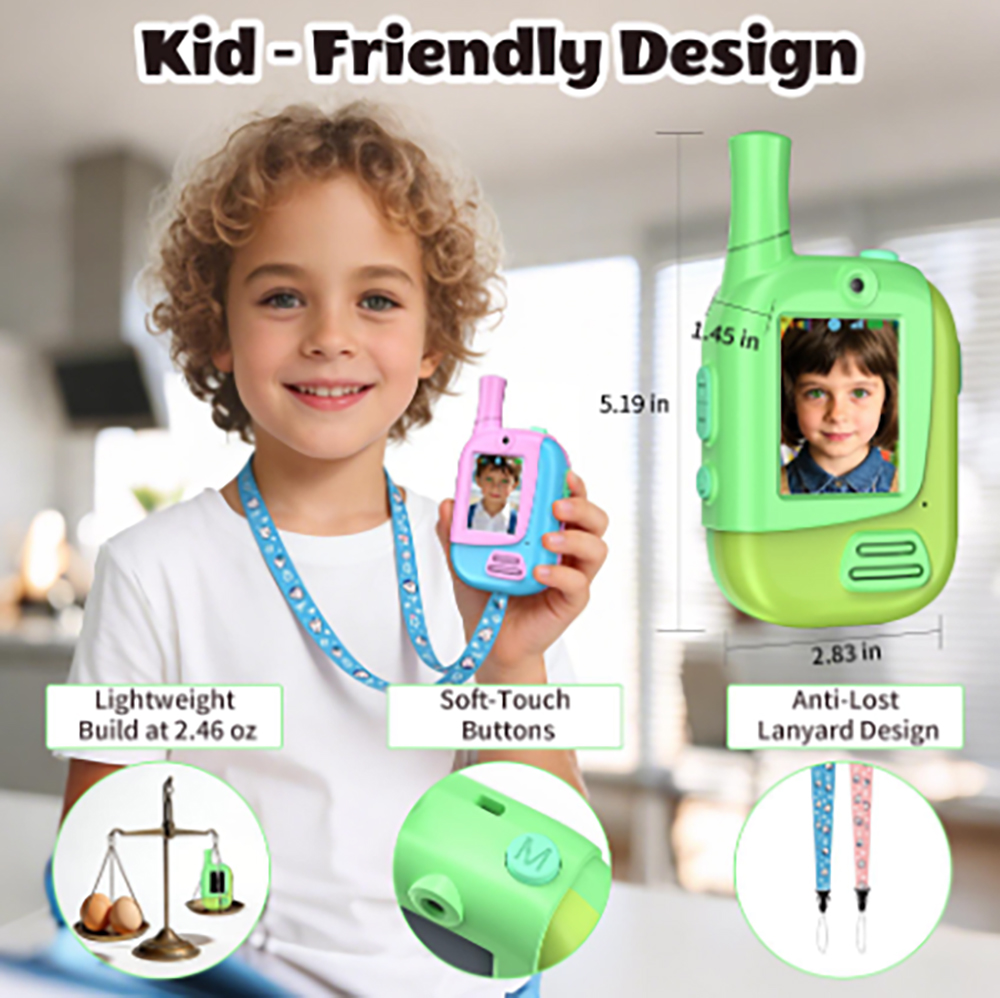 2 Pack Rechargeable Kids Video - đánh giá và giá Outdoor Camping Videos