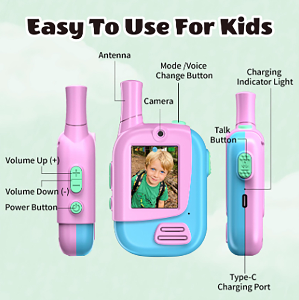 2 Pack Rechargeable Kids Video - đánh giá và giá Outdoor Camping Videos