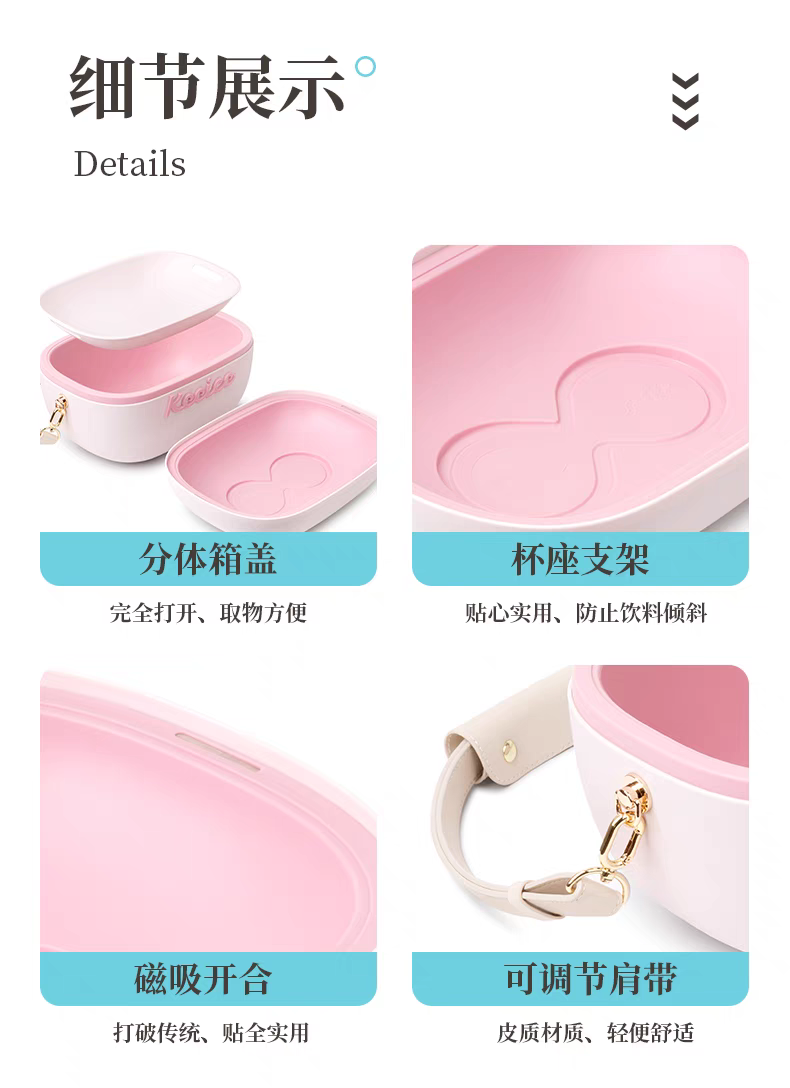 2025 New Dual-Zone Pink Mini C - đánh giá và giá Outdoor Camping Fridge