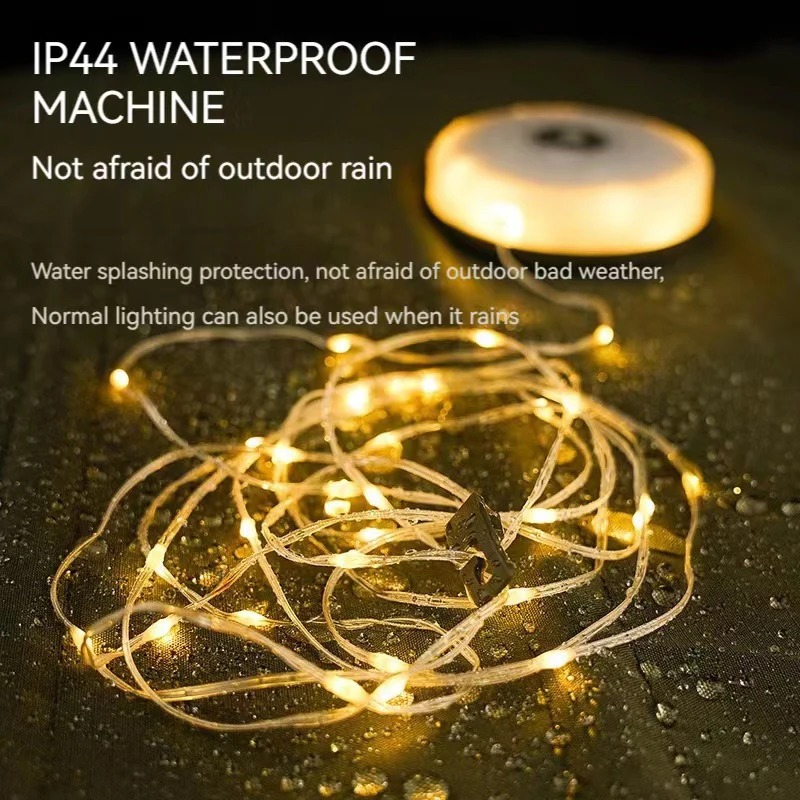 Outdoor LED String Lights 10M  - đánh giá và giá Outdoor Camping Lights String
