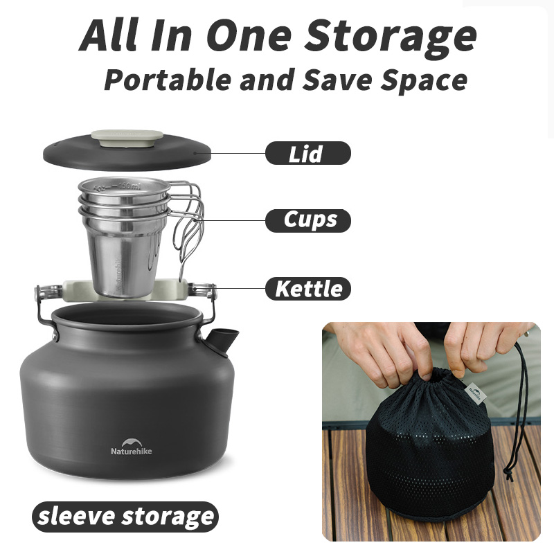 Naturehike Camping Cookware Te - đánh giá và giá Outdoor Camping Utensils