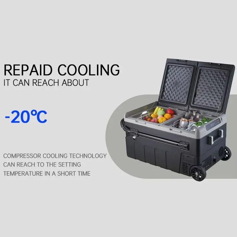 75/95L Overlanding Solar Mini  - đánh giá và giá Outdoor Camping Fridge